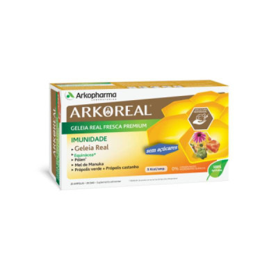 Arkoreal Geleia Real Imunidade Ampolas x20