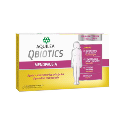 Aquilea Qbiotics Menopausa Cápsulas x30 | Farmácia d'Arrábida