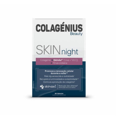 Colagénius Beauty SKINnight Cápsulas x30