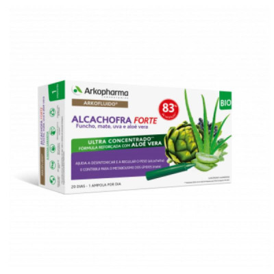Arkofluido Alcachofra Forte Ampolas x20 | Farmácia d'Arrábida