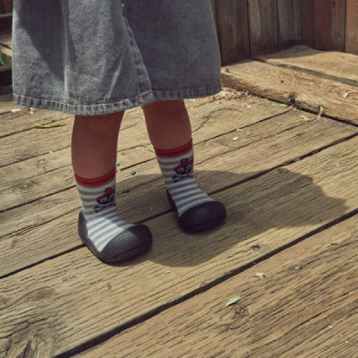 Attipas Funny Halloween Cinza e Vermelho Tam. 20