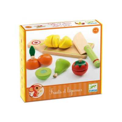 Djeco Frutas e Vegetais com Velcro +2A | Farmácia d'Arrábida