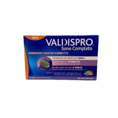 Valdispro Sono Completo Comprimidos x30 | Farmácia d'Arrábida