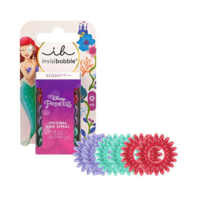 Invisibobble x Disney Elásticos Kids Ariel x6