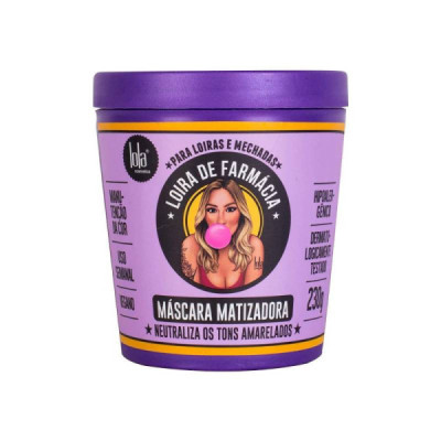 Lola Loira de Farmácia Máscara Matizadora 230g