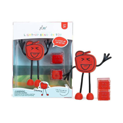 GloPals Set Personaje + 2 Cubos Luz SAMMY Vermelho