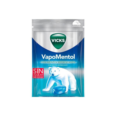 Vicks VapoMentol Rebuçados com Mentol Refrescante 72g