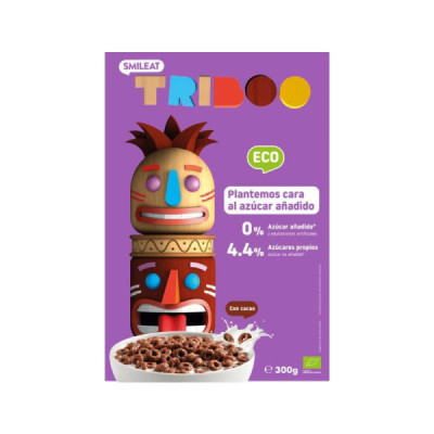 Smileat Triboo Cereais Biológico com Cacau 300g