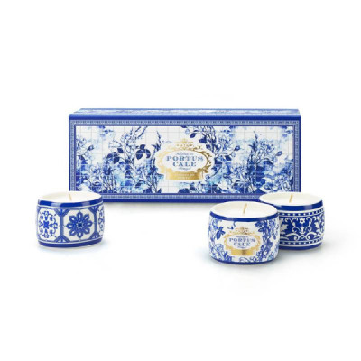 Castelbel Portus Cale Gold & Blue Conjunto de Velas 3x70g
