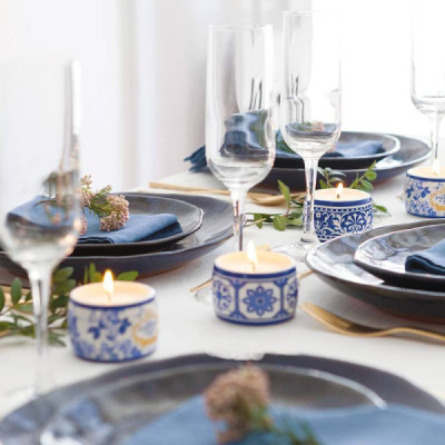 Castelbel Portus Cale Gold & Blue Conjunto de Velas 3x70g