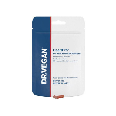 Dr. Vegan HeartPro Plant-sterols & Probiotic 60 Cápsulas
