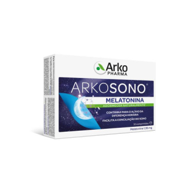 Arkosono Melatonina 1,95mg Comprimidos x30 | Farmácia d'Arrábida