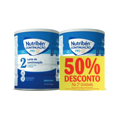 Nutribén 2 Leite de Continuação Pro-Alfa 50% Desc 2ªUnidade