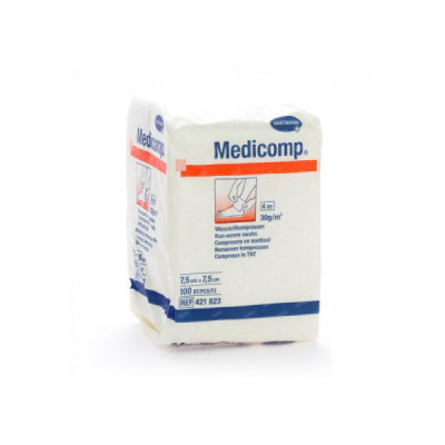 Hartmann Medicomp Compressas Não Tecido 7,5cmx7,5cm | Farmácia d'Arrábida