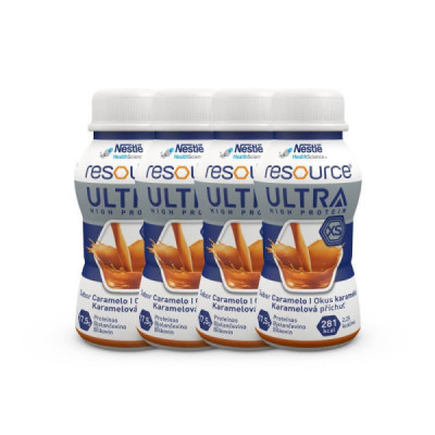Resource ULTRA Caramelo 4x125ml | Farmácia d'Arrábida