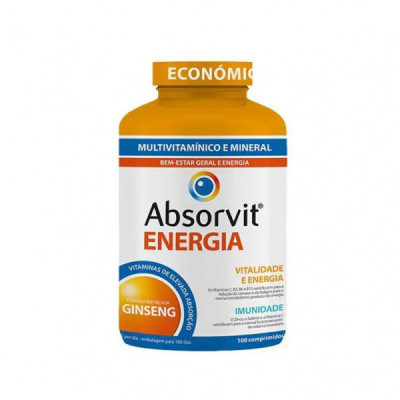 Absorvit Energia Comprimidos x100 | Farmácia d'Arrábida