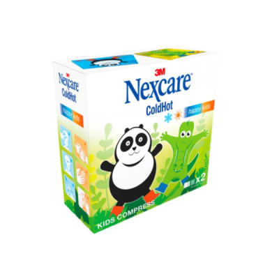 Nexcare Coldhot Happy Kids Compressas x2
