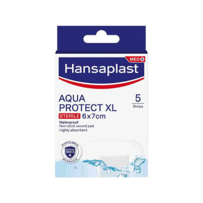 Hansaplast Aqua Protect XL 6x7cm x5 | Farmácia d'Arrábida