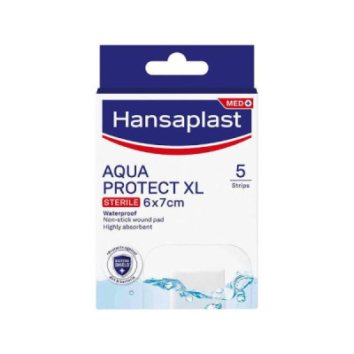 Hansaplast Aqua Protect XL 6x7cm x5