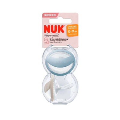Nuk MommyFeel Chupetas Silicone Neutras 0-9M