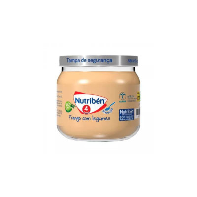 7274985 Nutribén Boião Frango com Legumes +4M 120g