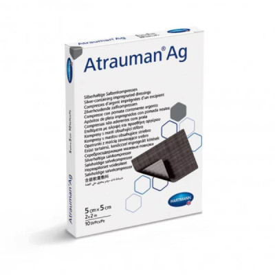 Hartmann Atrauman Ag Compressa 5x5cm x10 | Farmácia d'Arrábida