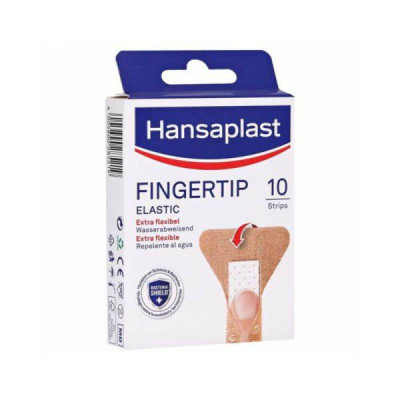 Hansaplast Fingertip Elastic Pensos x10 | Farmácia d'Arrábida