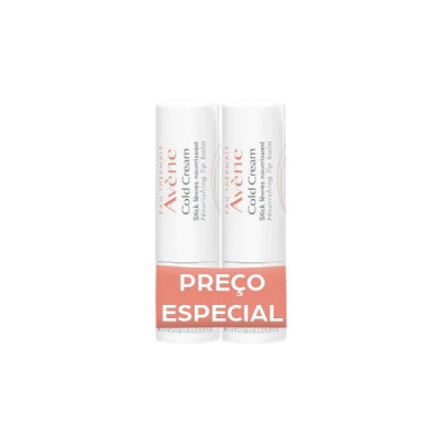 Avène Cold Cream Stick Lábios Duo Preço Especial