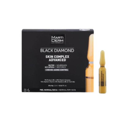 Martiderm Black Diamond Skin Complex Advanced Ampolas 30x2ml | Farmácia d'Arrábida