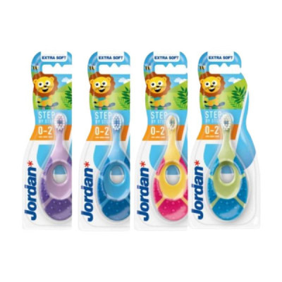 Jordan StepByStep Escova de Dentes Criança 0-2Anos