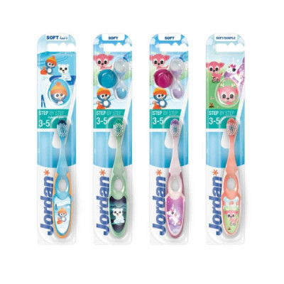 Jordan StepByStep Escova de Dentes Criança 3-5Anos
