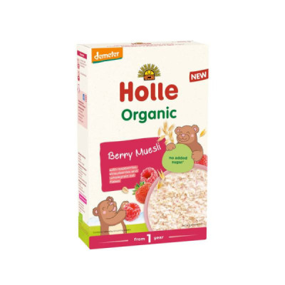 7379941 Holle Organic Muesli Frutos Vermelhos +1A 200g