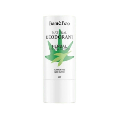 Bam&Boo Desodorizante Natural Herbal 65g | Farmácia d'Arrábida