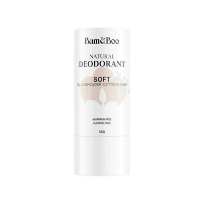 Bam&Boo Desodorizante Natural Soft 65g | Farmácia d'Arrábida