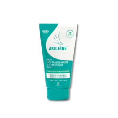 Akileine Creme Antitranspirante 75ml
