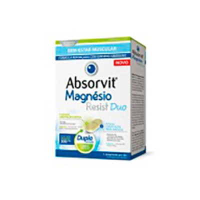 Absorvit Magnésio Resist Duo Comprimidos x30 | Farmácia d'Arrábida