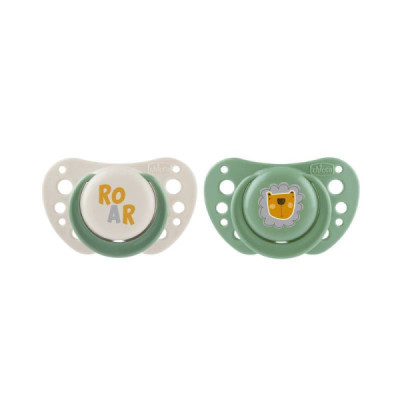Chicco Chupetas Physio Air Silicone Verde 2-6M