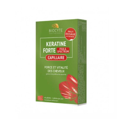 Biocyte Keratine Extra Plus Cápsulas x40 | Farmácia d'Arrábida