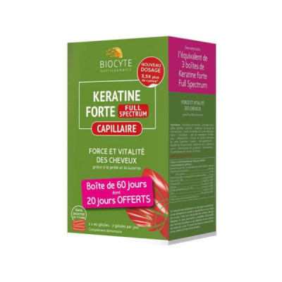 Biocyte Keratine Extra Plus 3x40 Cápsulas | Farmácia d'Arrábida