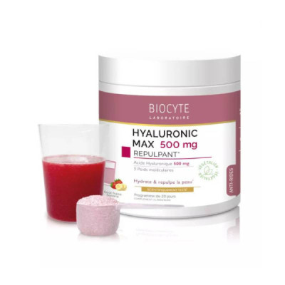 Biocyte Collagen Max 500mg Pó Morango e Banana 240g