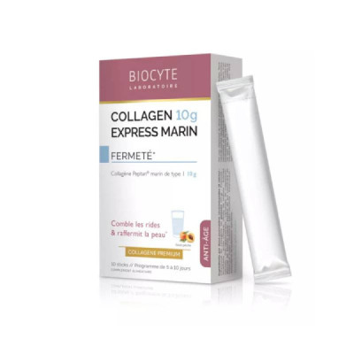 Biocyte Collagen 10g Express Marin Saquetas x10 | Farmácia d'Arrábida