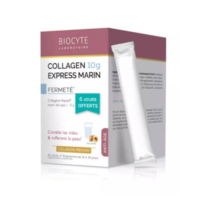 Biocyte Collagen 10g Express Marin Saquetas x30 | Farmácia d'Arrábida
