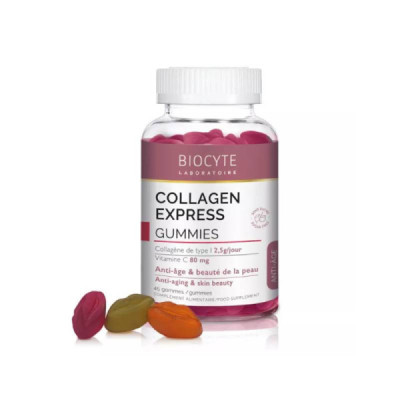 Biocyte Collagen Express Gomas x45 | Farmácia d'Arrábida