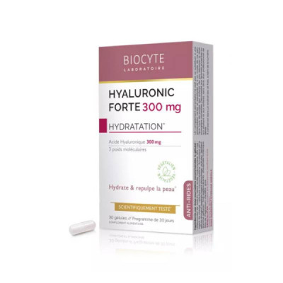 Biocyte Hyaluronic Forte 300g 30 Cápsulas | Farmácia d'Arrábida