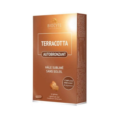 Biocyte Terracotta Cocktail Autobronzeador 30 Cápsulas | Farmácia d'Arrábida
