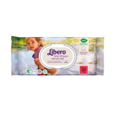 Libero Wet Wipes Toalhitas Higiene Bebé x64 | Farmácia d'Arrábida