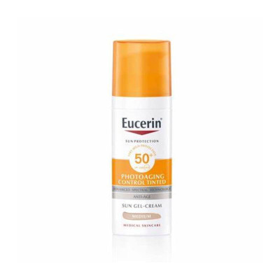 Eucerin Sunface Photoaging Control Fluido Médio FPS 50+ 50ml  | Farmácia d'Arrábida