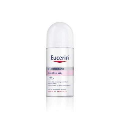 6893735 Eucerin Desodorizante Roll-On Pele Sensível 24h 50ml