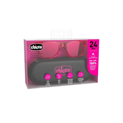 Chicco Óculos de Sol Rosa +24M | Farmácia d'Arrábida