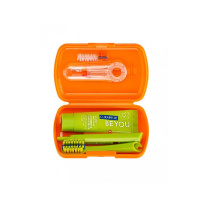 7411389 Curaprox Ortho Kit de Viagem Laranja